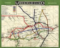 London Tube map 1908