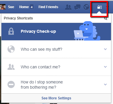 Facebook privacy settings