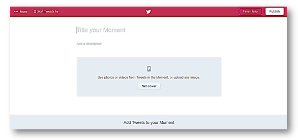 Twitter Moment