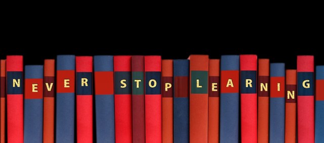 Never stop learning