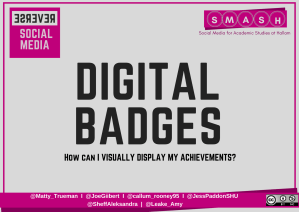 Digital badges